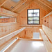 Hen House Collection A-Frame Chicken Coop A46 inside view