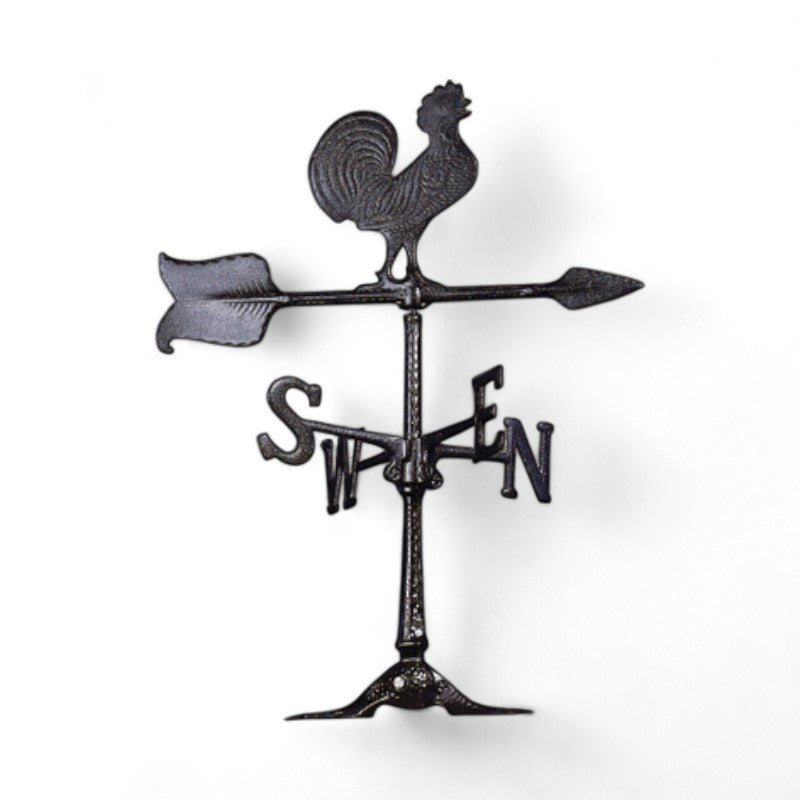 Hen House Collection Black Weathervane rooster