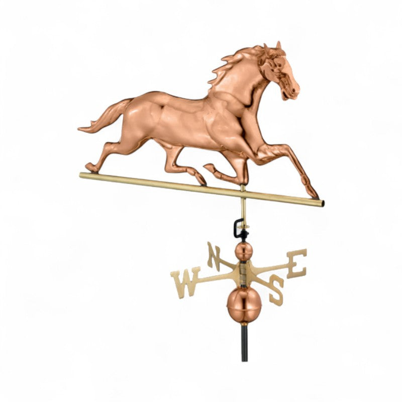 Hen House Collection Copper Weathervane Horse