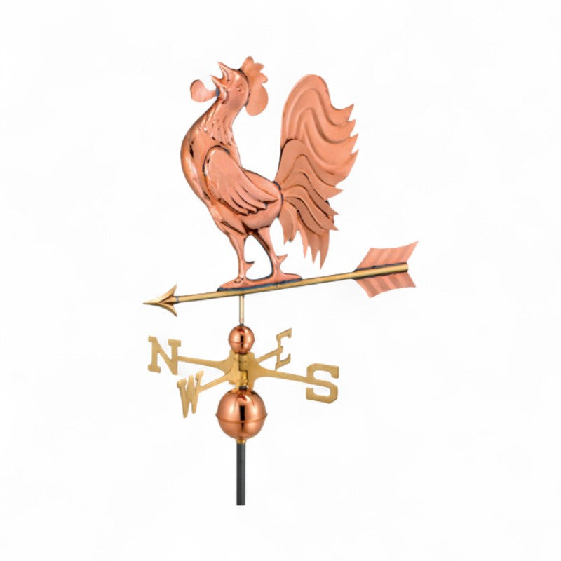 Hen House Collection Copper Weathervane Rooster