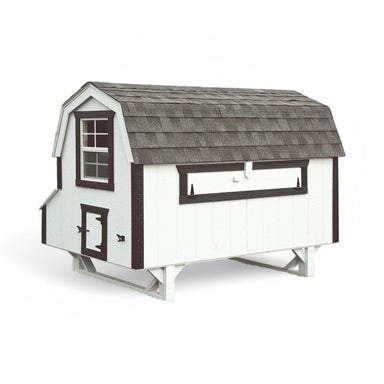 Hen House Collection Dutch Chicken Coop 4 x 8' D48 LP back