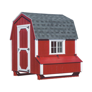 Hen House Collection Dutch Chicken Coop 6 x 6' D66 front