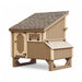 Hen House Collection Lean To Chicken Coop 4 x 5' L45 back LP siding