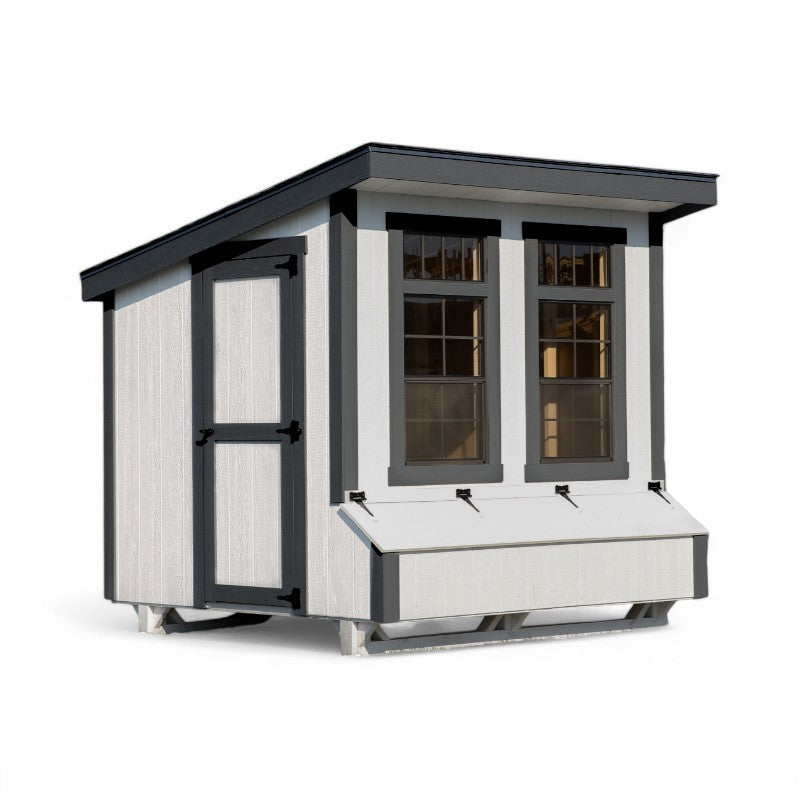 Hen House Collection Lean To Chicken Coop 7 x 8' L78 front