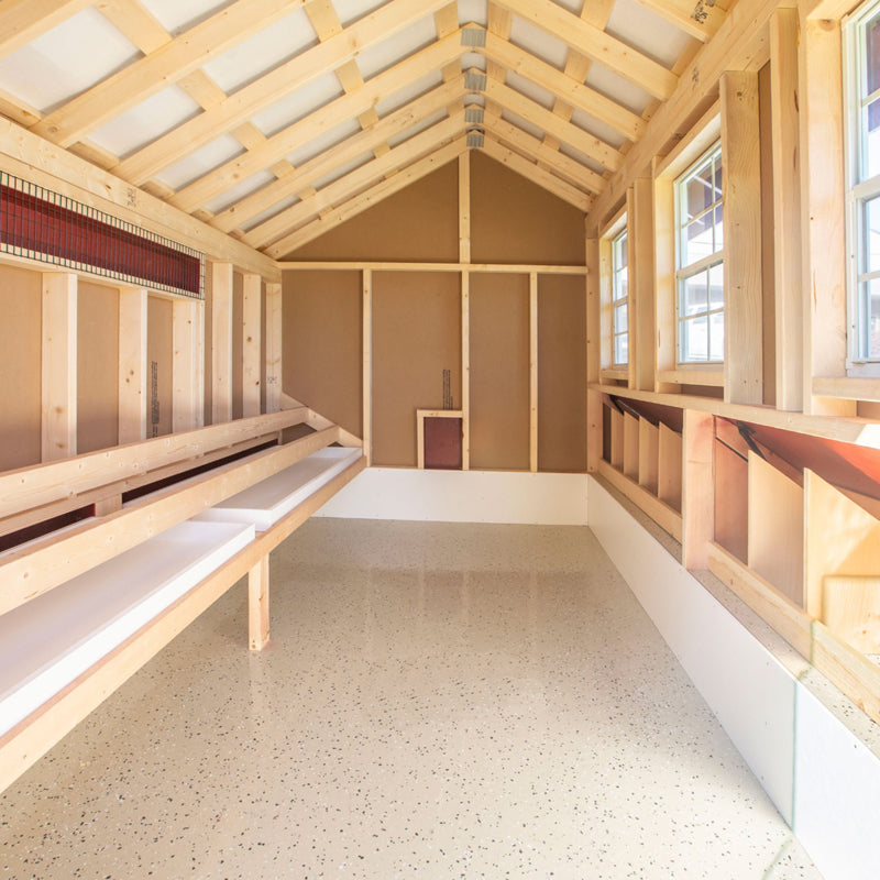 Hen House Collection Litter Tray & Clean Out Lid clean out trays inside coop