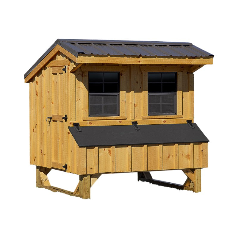 Hen House Collection Quaker Chicken Coop 4 x 6' Q46 — Gone Broody