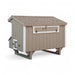 Hen House Collection Quaker Chicken Coop 4 x 8' Q48 LP back