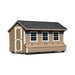 Hen House Collection Quaker Chicken Coop 7 x 16' Q716 LP front