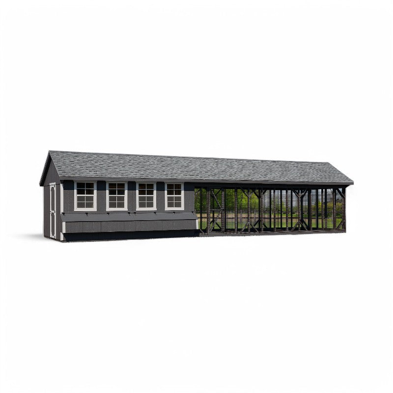 Hen House Collection Quaker Large Chicken Coop Run Feed Room Q1040C ...