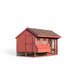 Hen House Collection Quaker Chicken Coop & Run Q712C LP front