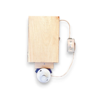 Hen House Collection Solar Powered Light with Timer or Switch