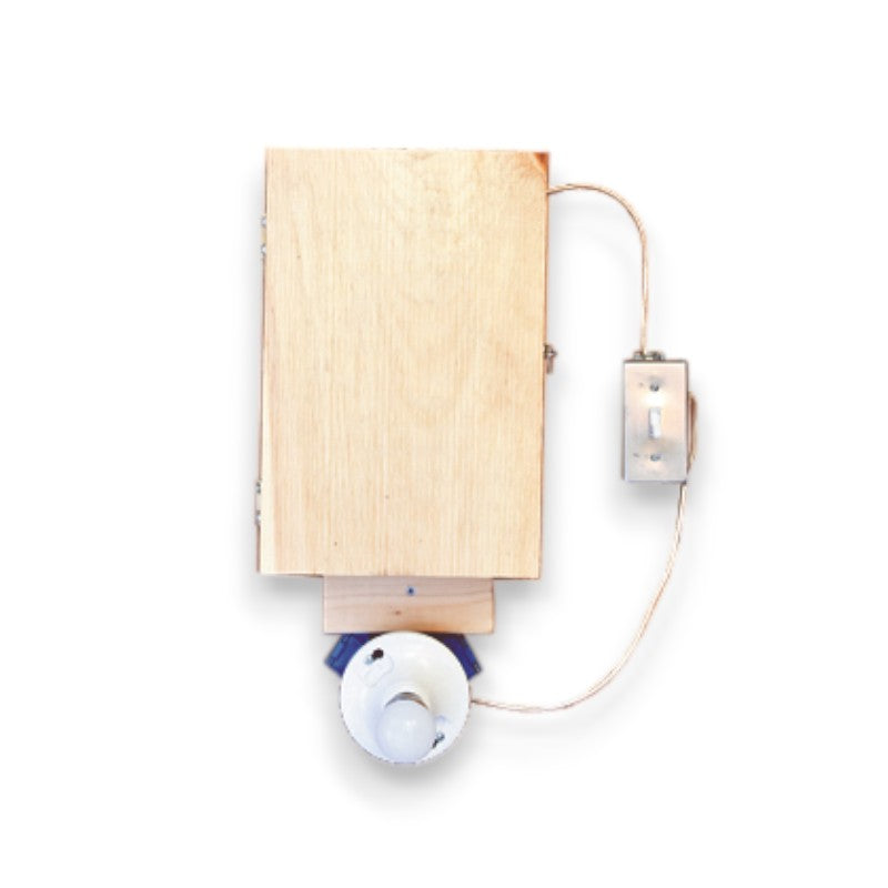 Hen House Collection Solar Powered Light with Timer or Switch