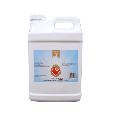 Hen Helper | Probiotics and Electrolytes for Chickens 2.5 Gallon