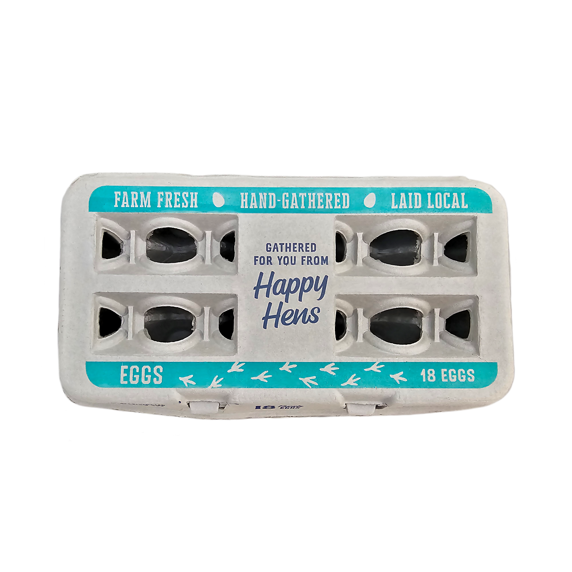 Henlay 18-Pack Egg Cartons for Farm Fresh Eggs