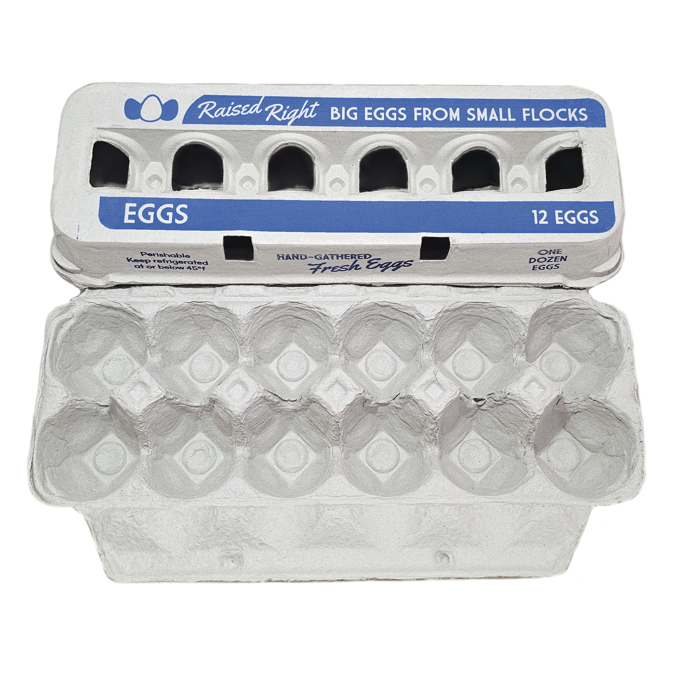Henlay jumbo egg carton for 12 jumbo chicken eggs