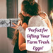 Henlay vintage farm fresh chicken egg carton