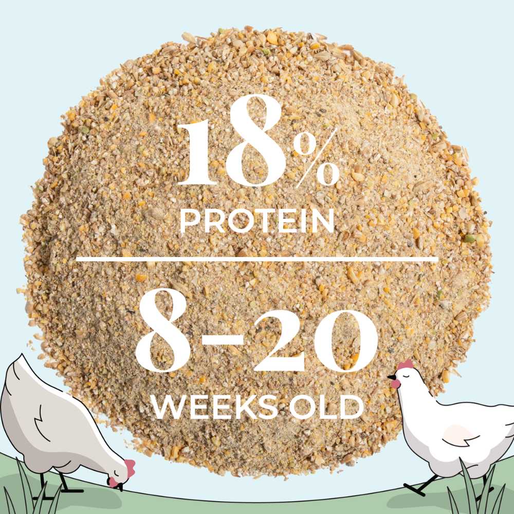 Mile Four Grower Organic Chicken Feed