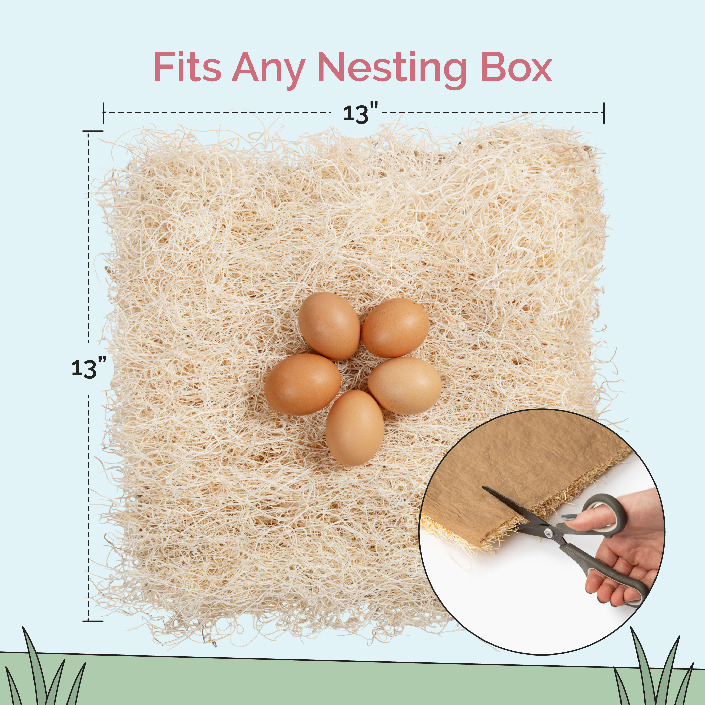 Mile Four Chicken Nesting Pads