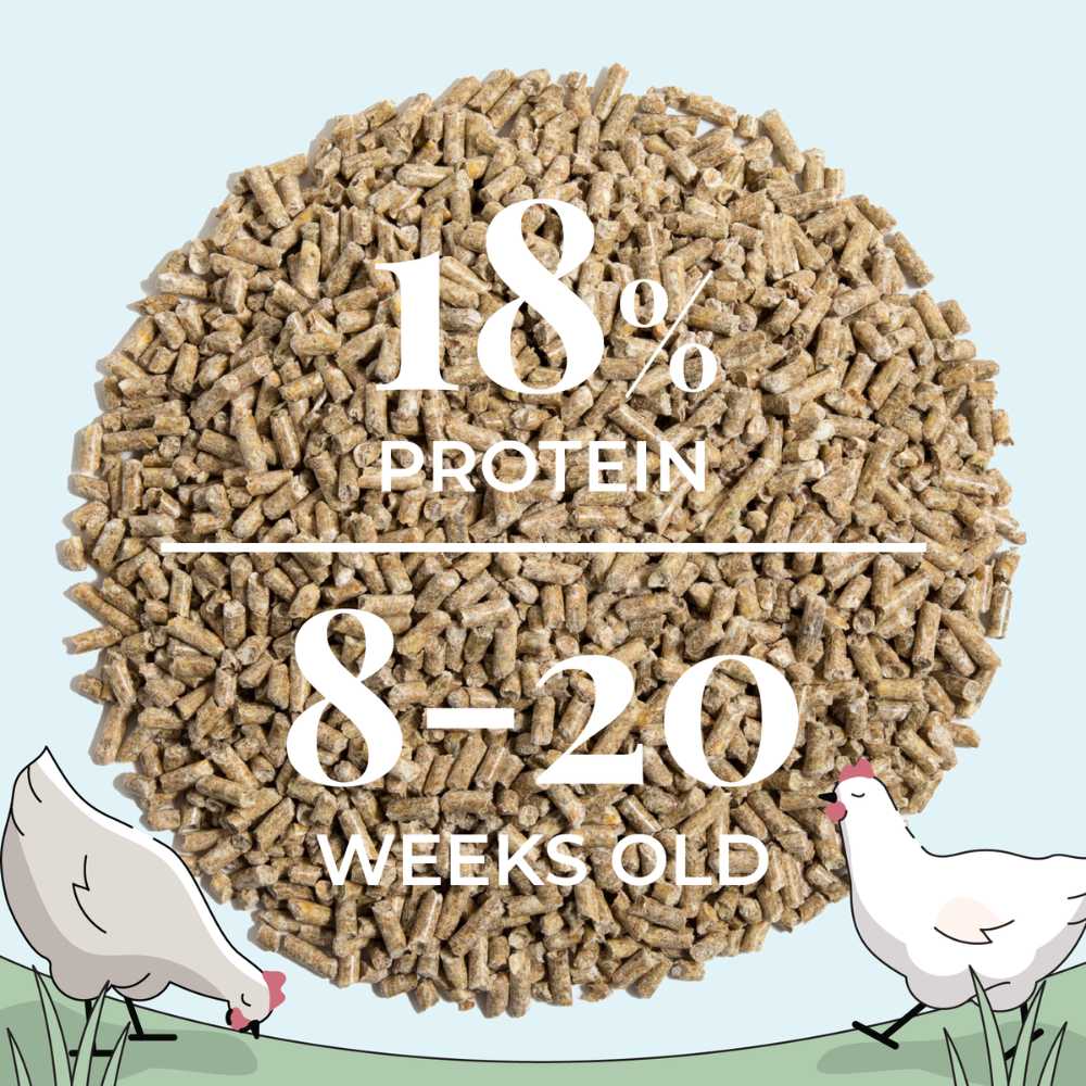 Mile Four Grower Organic Chicken Feed
