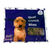 Home Made Quail Crunch Bites: Gourmet Dehydrated Dog Treats with Quail Meat & Shells 