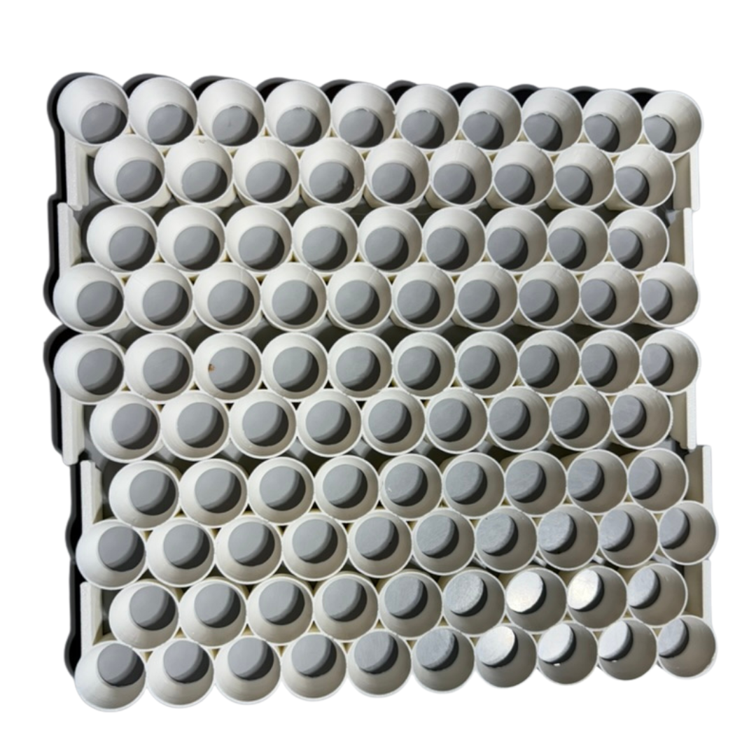 Incubator-safe Button Quail Egg Rails for CT-Series incubators