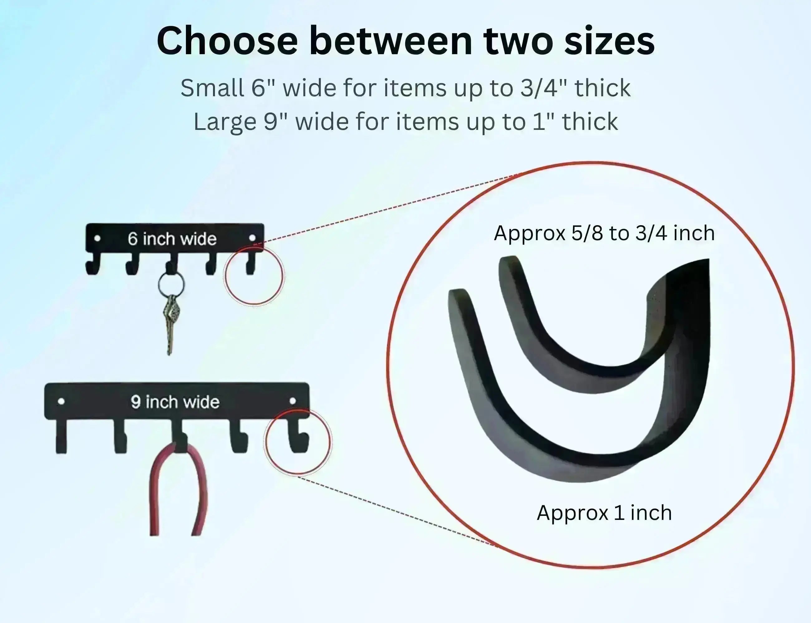 The Metal Peddler Chicken #03 Key Holder with 5 Hooks