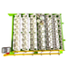Jumbo Coturnix egg rails with extra-deep pockets for secure turning