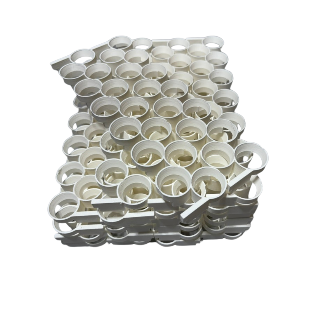 Jumbo quail egg rails for Cimuka Hatching Time CT120 incubator