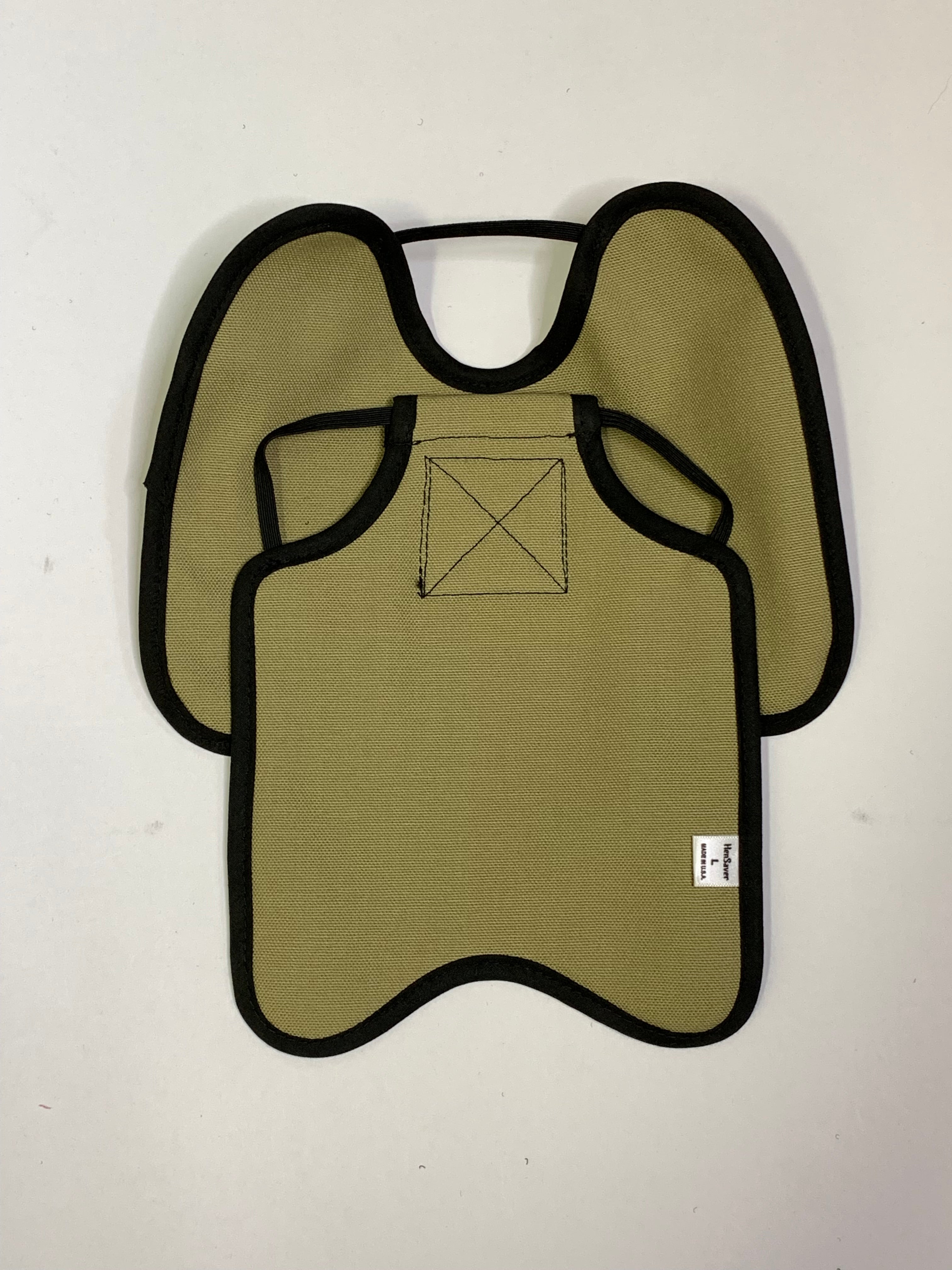 Hen Saver Chicken Saddle for Hens with Shoulder Protectors (Made in USA Hen Apron)
