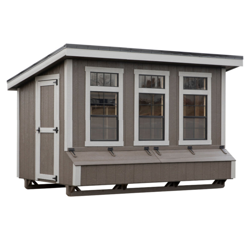 Hen House Collection Large Lean To Chicken Coop 7 x 12' L712