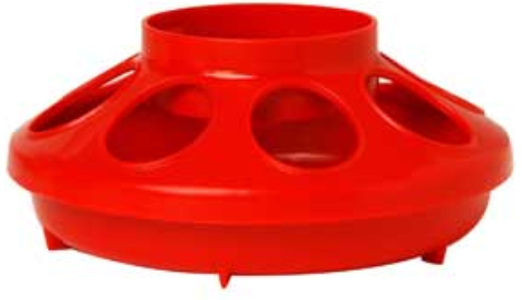 FEEDER BASE 1 QT. - RED