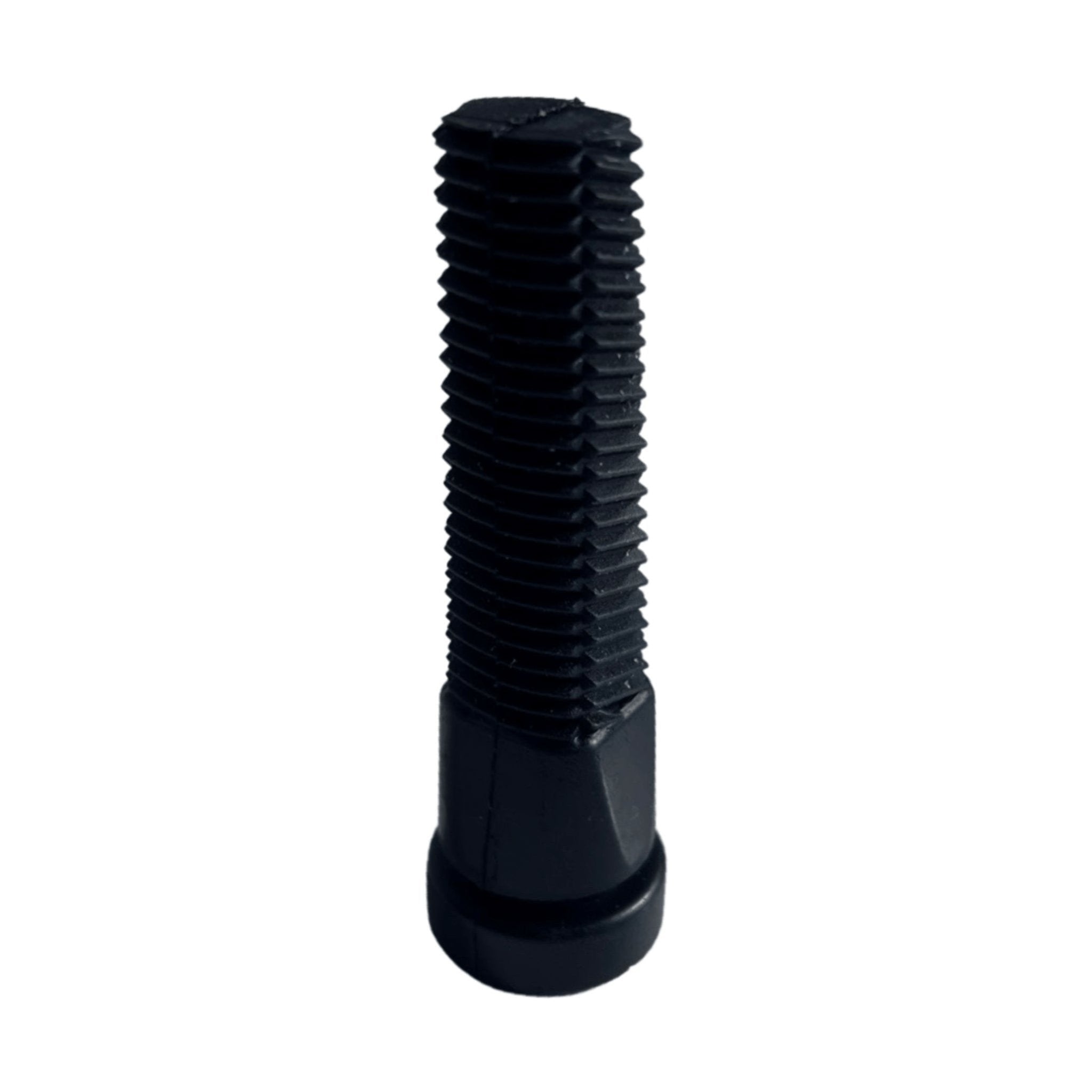 Large Cimuka wet poultry plucker with plastic drum and natural rubber plucking fingers.