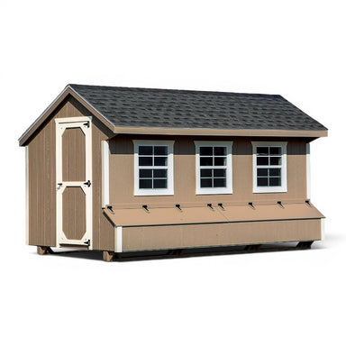 Large Quaker Coop without Run Q714 | Hen House Collection front