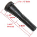 Large latex rubber plucker fingers for chickens and poultry