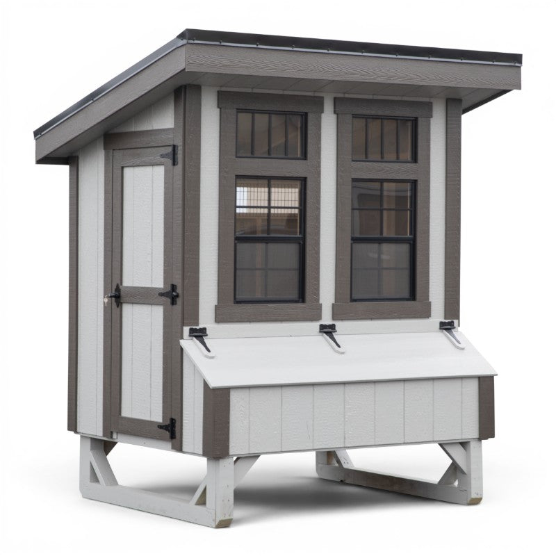 Lean To Coop without Run L46 | Hen House Collection