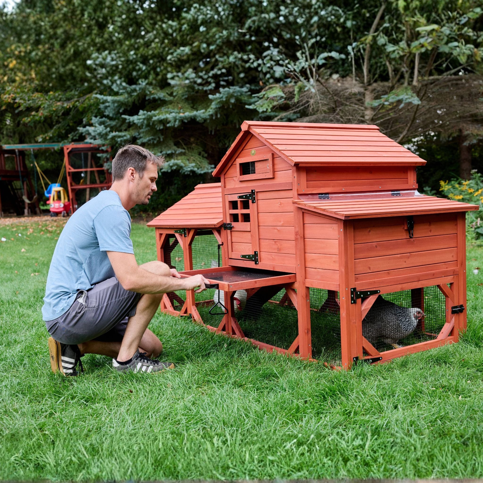 Chicken Coop Kit for 4 Chickens | Leghorn Cottage Chicken Coop