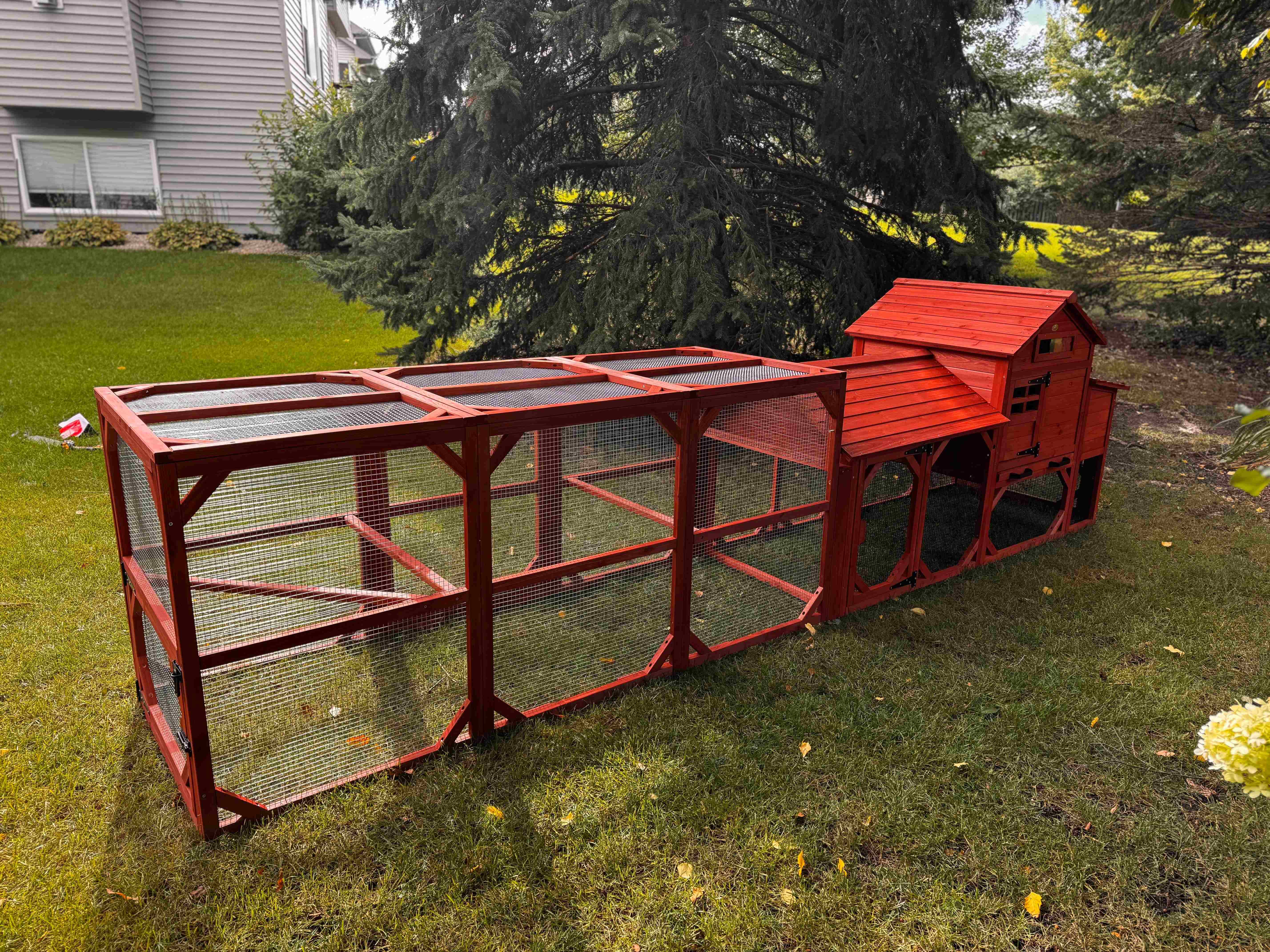 Chicken Coop Kit for 4 Chickens | Leghorn Cottage Chicken Coop