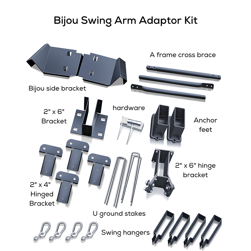 Bijou Build Mainstay and Sway - Play System & 2 Swings