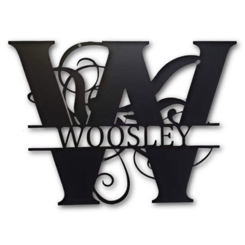 Martin Metalwork Custom Monogram for Chicken Coops — Gone Broody