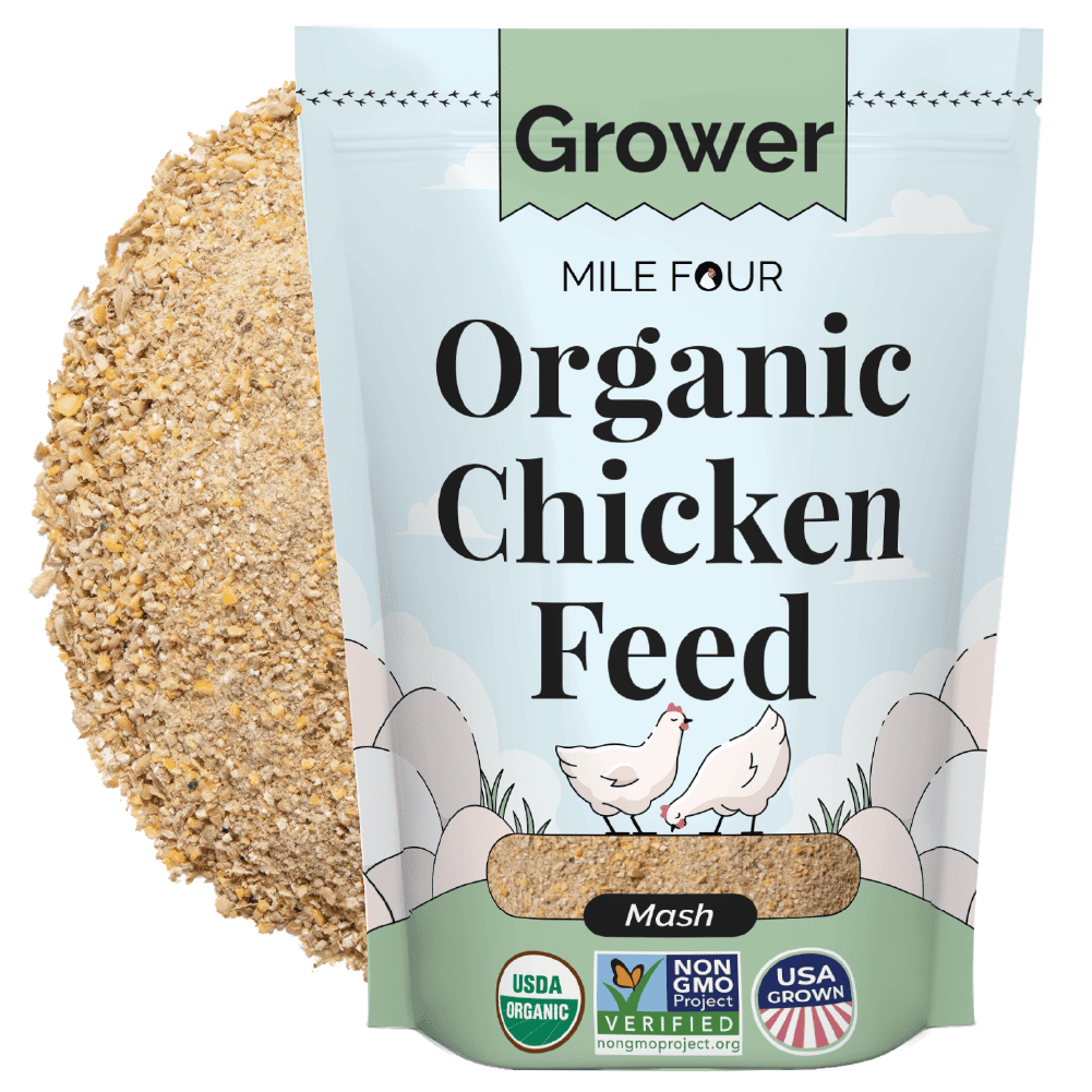 Mile Four Grower Organic Chicken Feed
