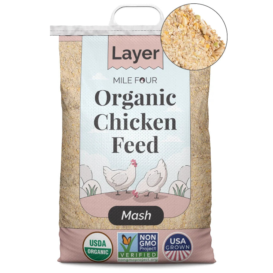 Mile Four Layer Organic Chicken Feed