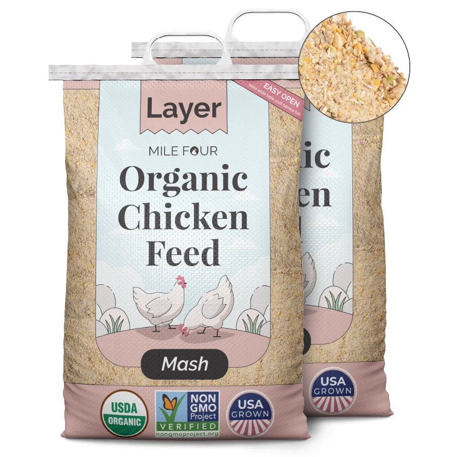 Mile Four Layer Organic Chicken Feed