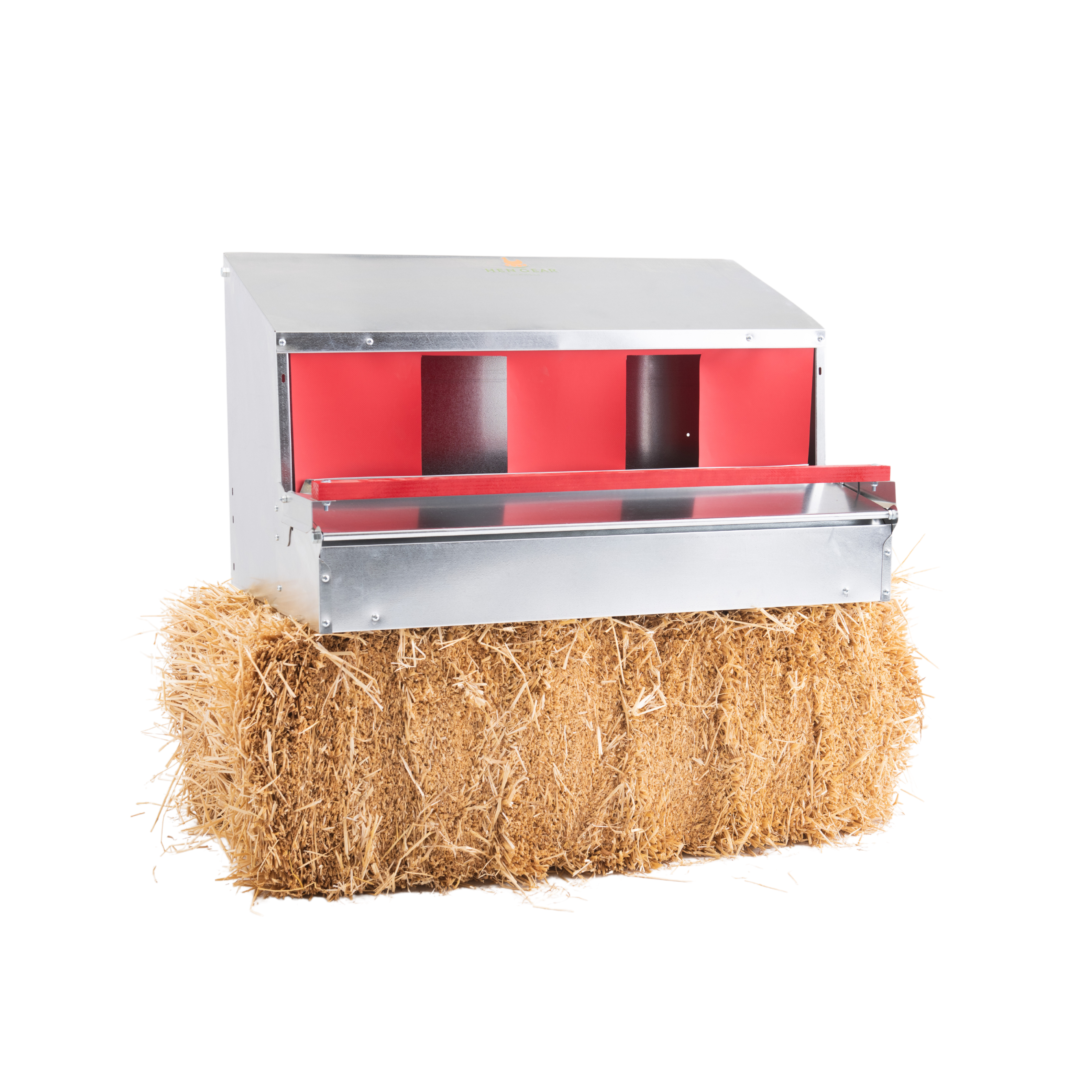 HenGear Nesting Box Medium Rollout & Reversible Design | 32 Chickens