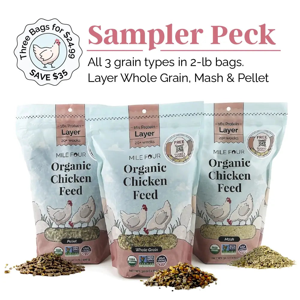 Mile Four Layer Organic Chicken Feed