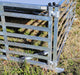 Mobile chicken tractor with 25 square feet of space for meat birds