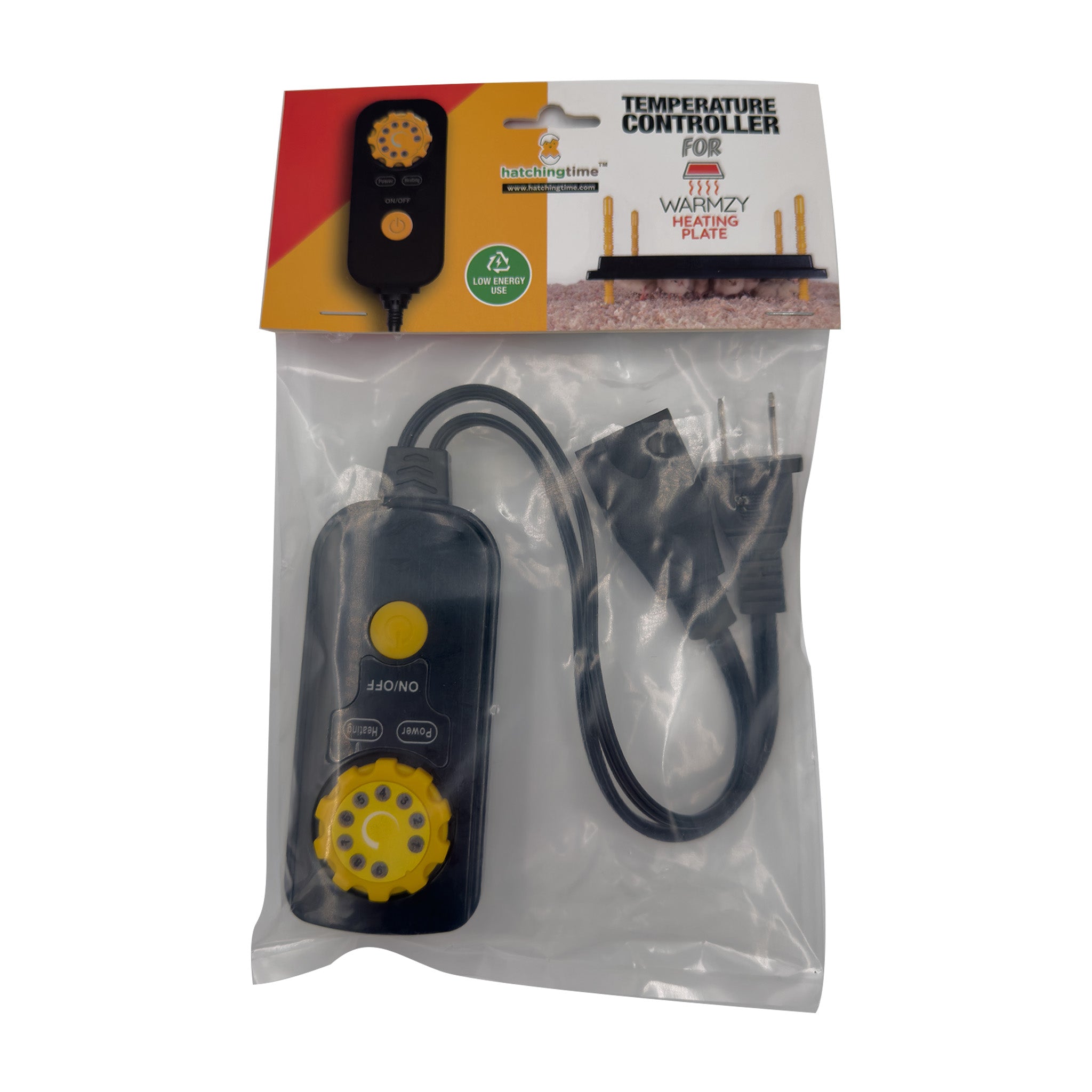 NC-1 adjustable temperature controller compatible with Hatching Time Warmzy heating plates