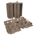Natural-colored egg cartons for small farms and homestead egg collection