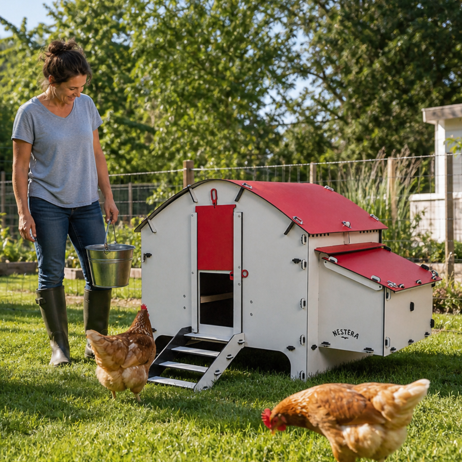 Nestera Atlas compact chicken coop