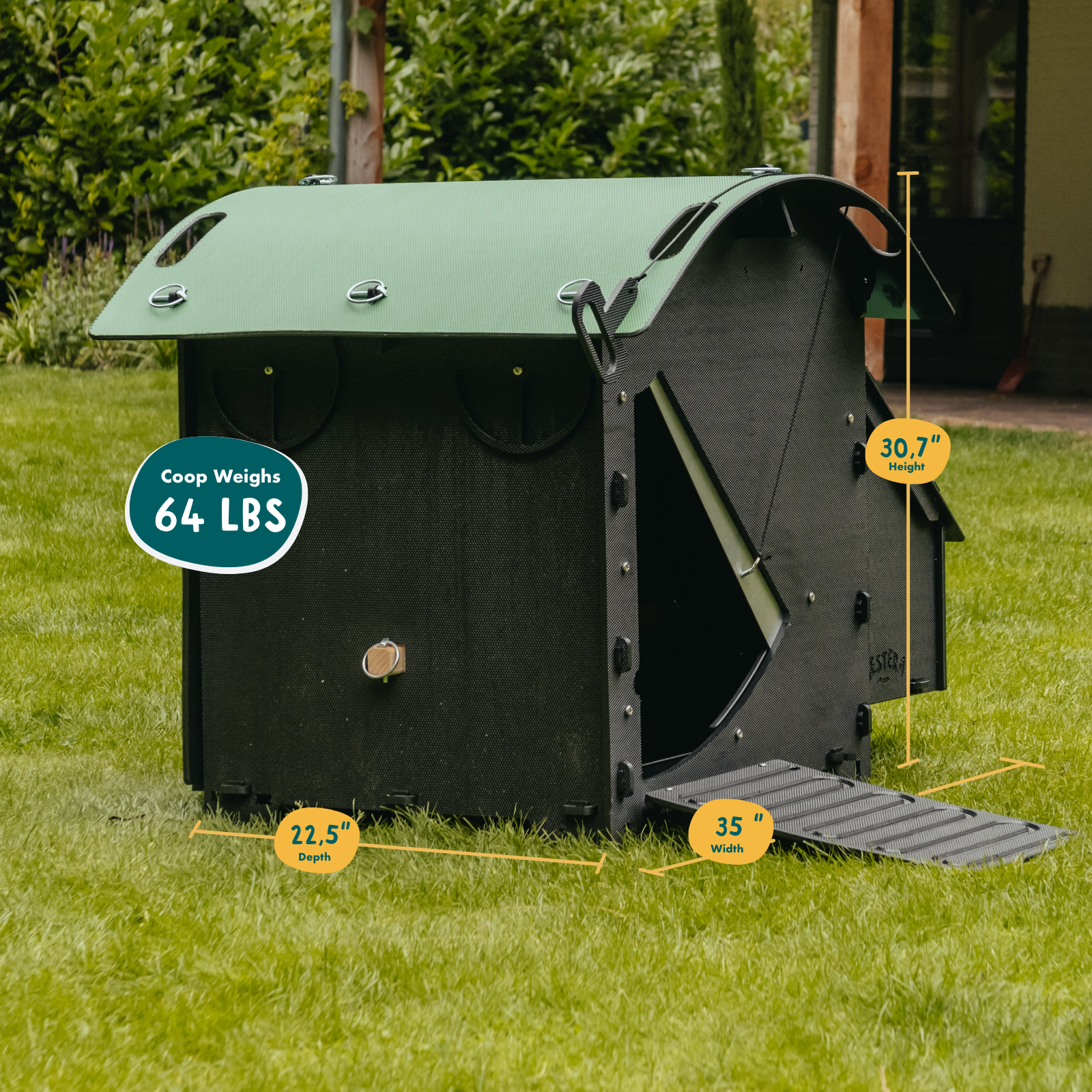 Nestera Chicken Coop Chicken Small Ground Dimensions
