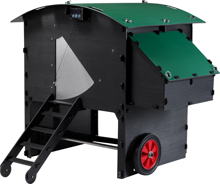 Nestera Chicken Coop Large Raised Design with Wheels